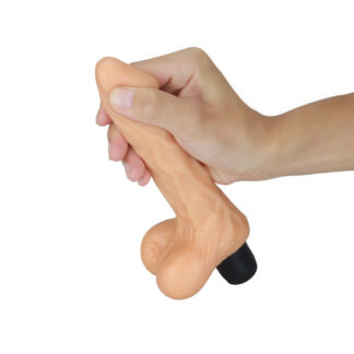 8 Inch Real Feel Balls Vibrator Dildo & penis product of purefuntoy