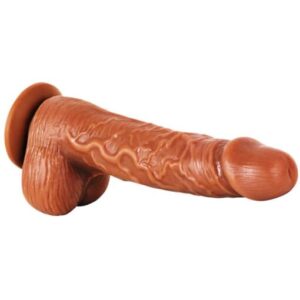 Brown Realistic Huge Dildo with strong Suction Cup cock penis product of purefuntoy