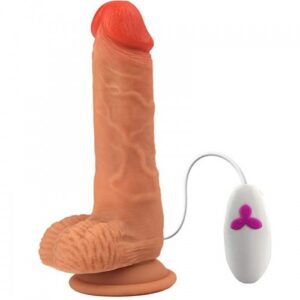 Silent Vibrating Silicone Waterproof Safer Dildo & Rotating Penis product of purefuntoy