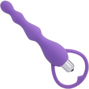 Beginner Vibrating Silicone Anal Beads product of purefuntoy