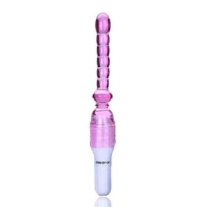 Jelly Vibrating Anal Bead dildo product of purefuntoy