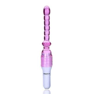 Jelly Vibrating Anal Bead dildo product of purefuntoy