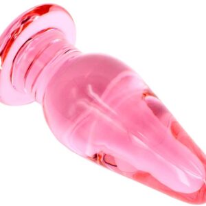 Pink Crystal Anal Butt Plug for Beginners product of purefuntoy