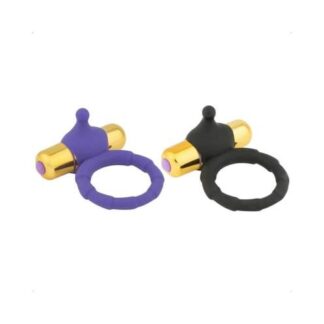 Waterproof Golden Bullet Cock Ring product of purefuntoy