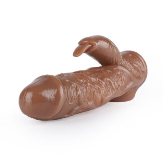Dual Modes Vibrators Penis Extender Sleeves product of purefuntoy